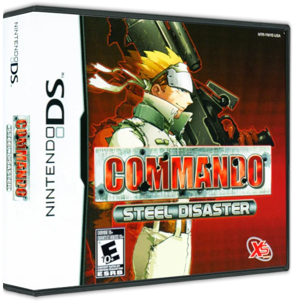 Commando: Steel Disaster box art