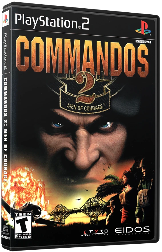 Commandos 2 Men of Courage box art