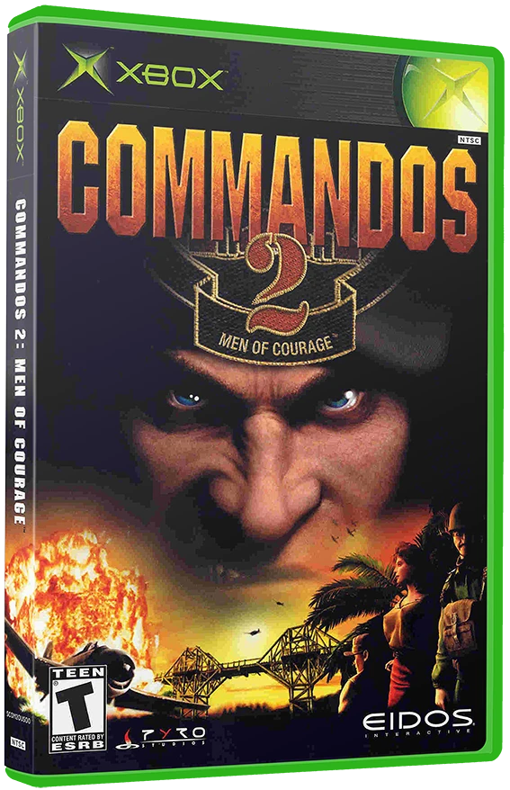 Commandos 2 Men of Courage box art