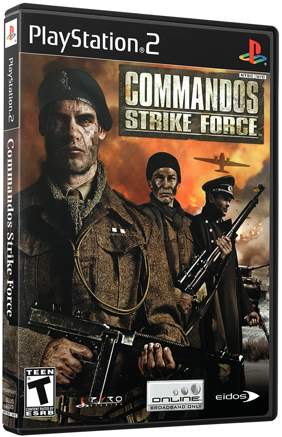 Commandos Strike Force box art