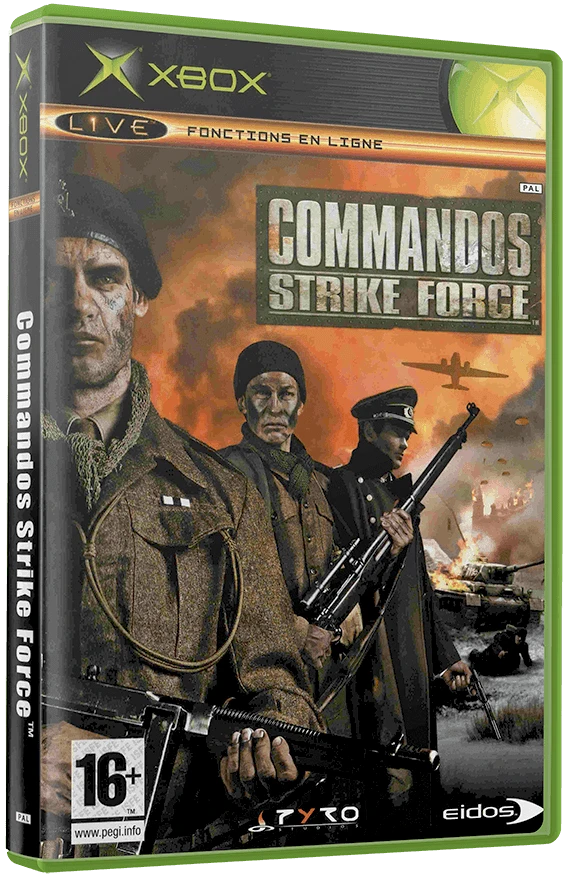 Commandos: Strike Force box art
