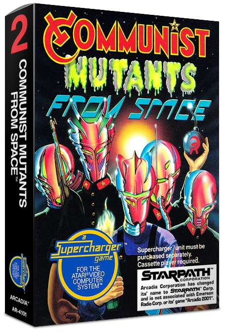 Communist Mutants From Space box art