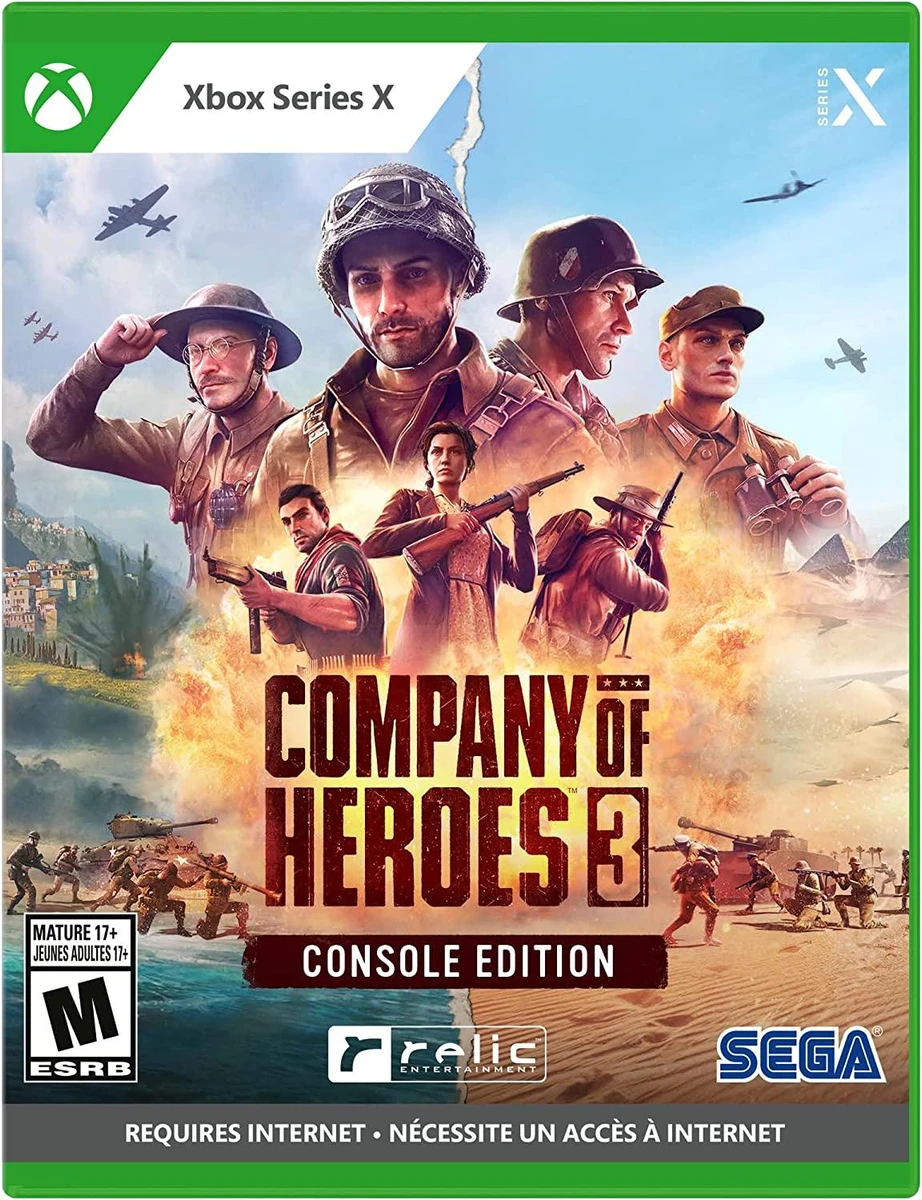Company of Heroes 3: Console Edition box art