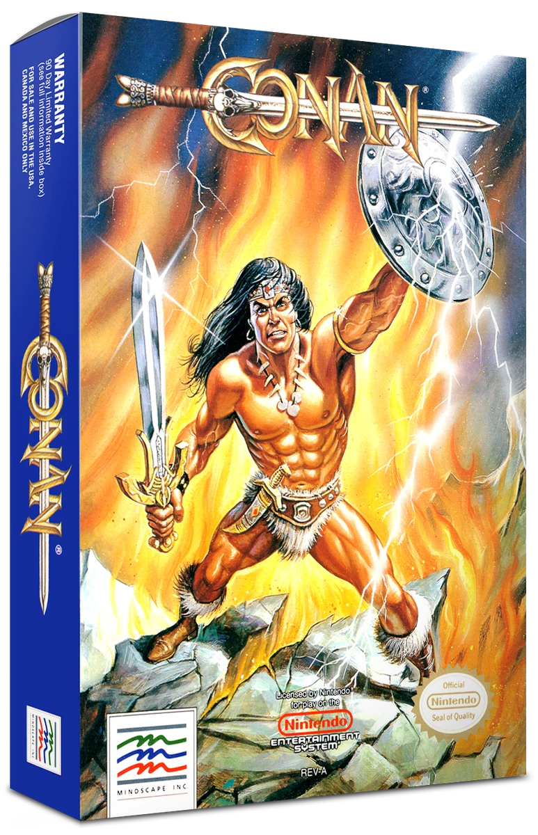 Conan the Mysteries of Time box art