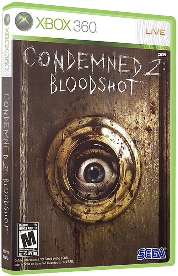 Condemned 2 Bloodshot box art