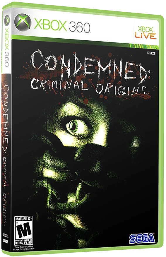 Condemned Criminal Origins box art