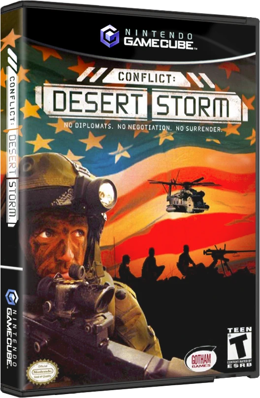 Conflict Desert Storm box art