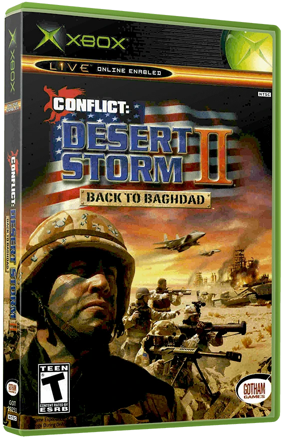 Conflict: Desert Storm II box art