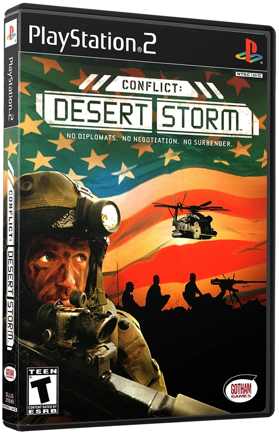Conflict Desert Storm box art