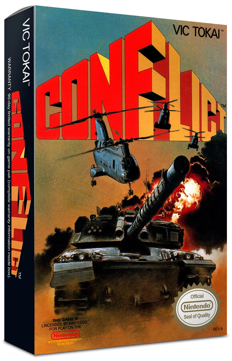 Conflict box art