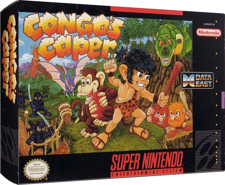 Congo's Caper box art