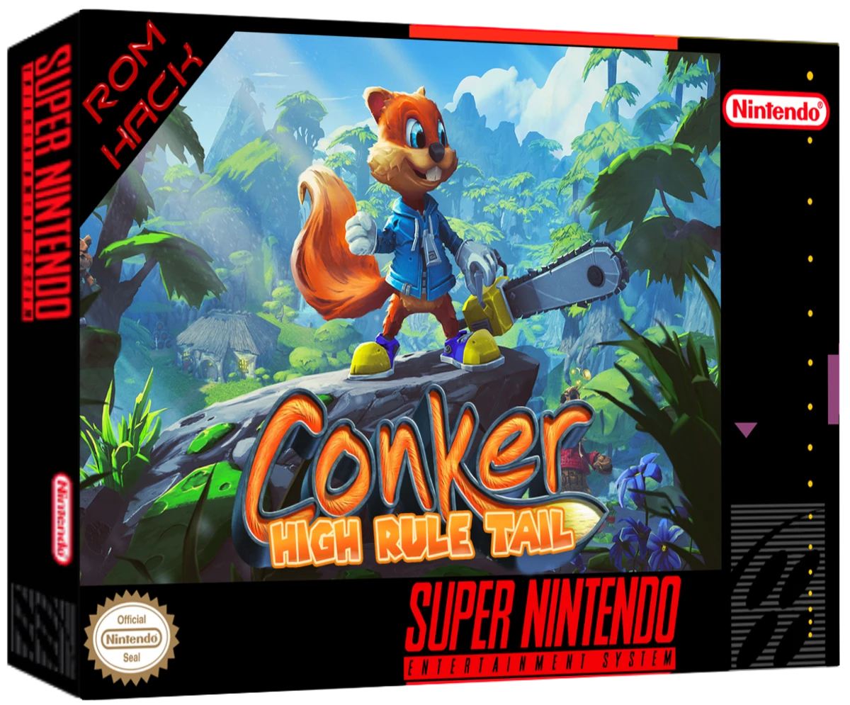 Conker's High Rule Tail [Homebrew] box art