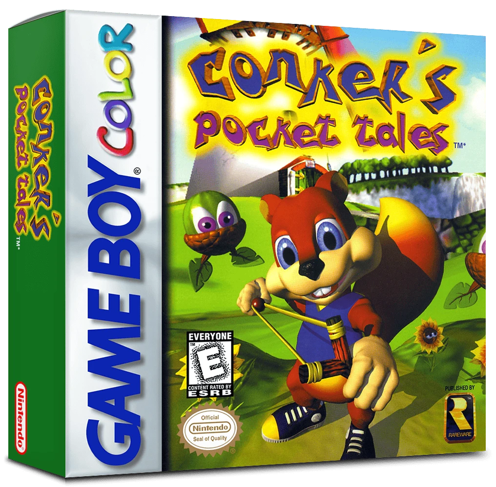 Conker's Pocket Tales box art