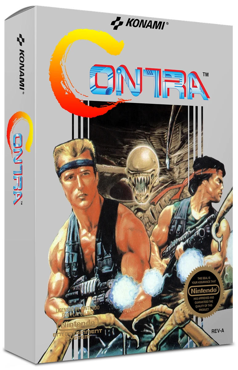 Contra box art