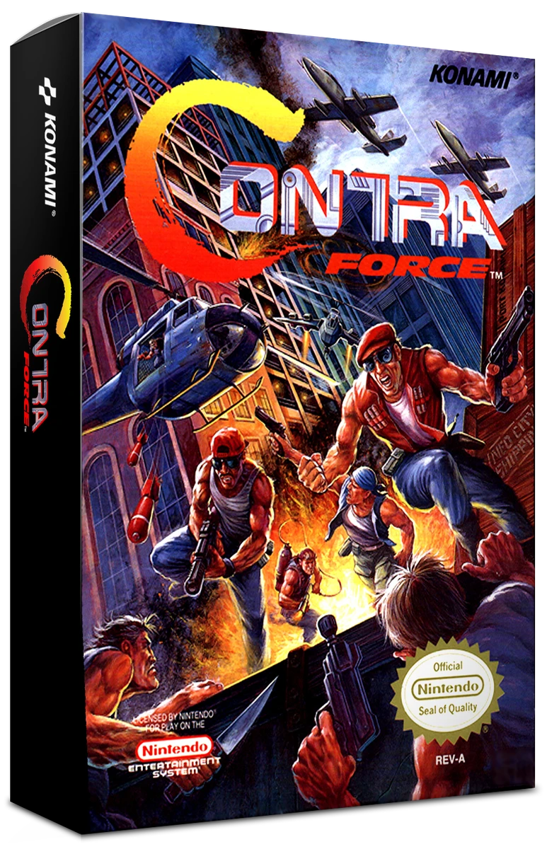 Contra Force box art