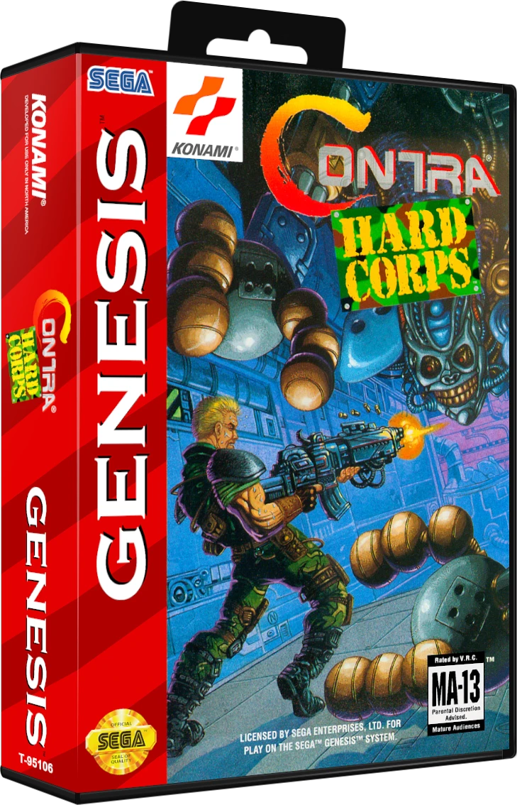 Contra Hard Corps box art