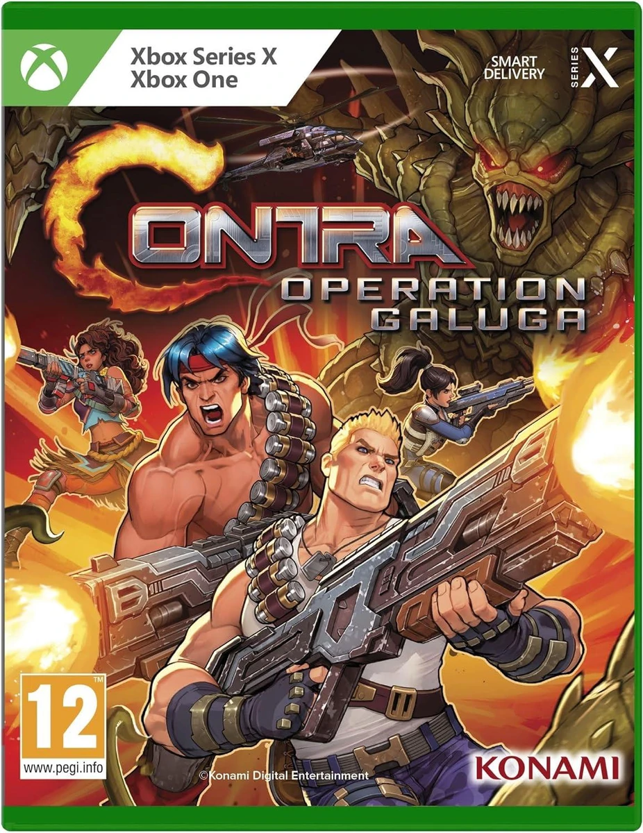 Contra: Operation Galuga box art