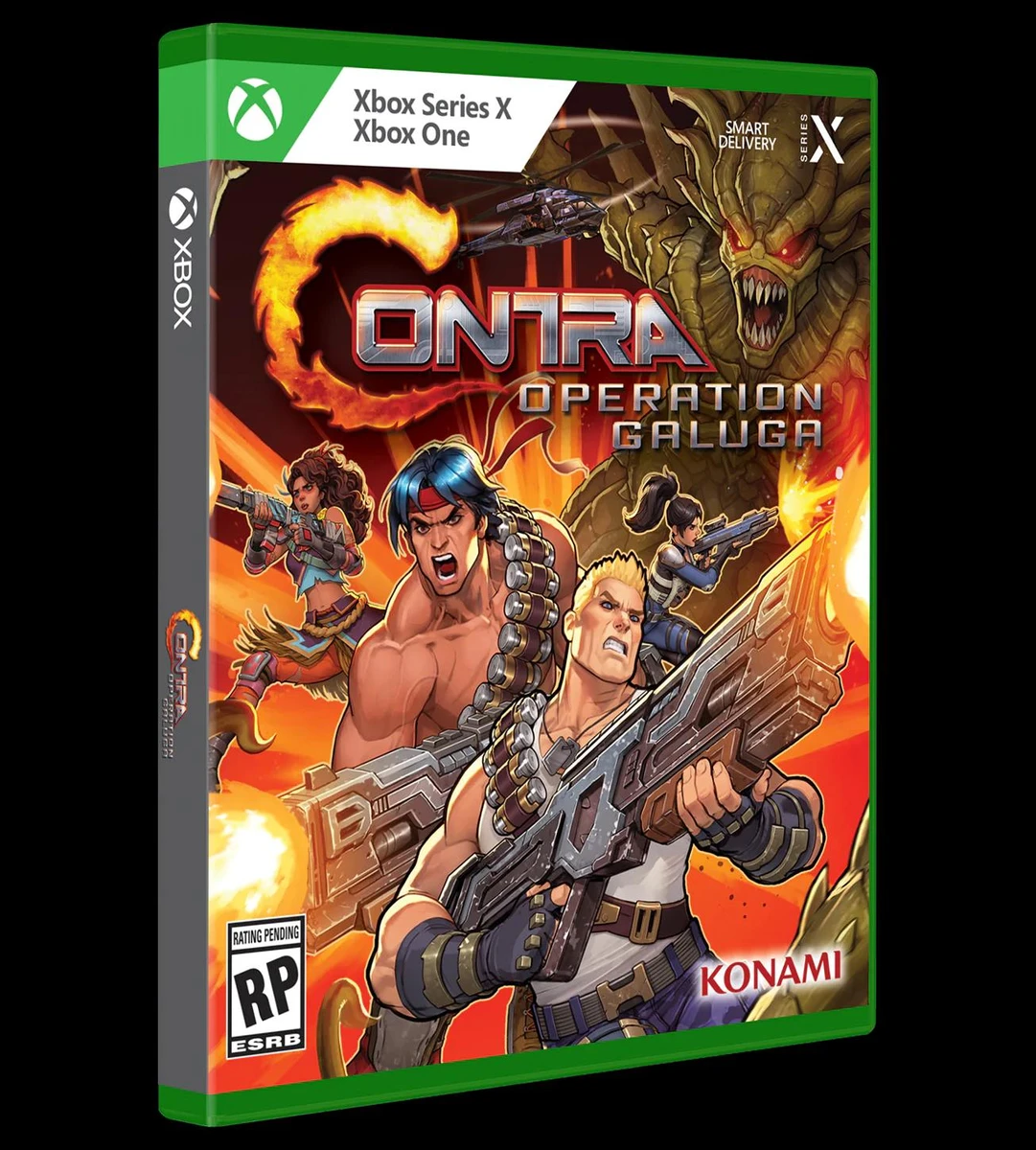 Contra: Operation Galuga box art