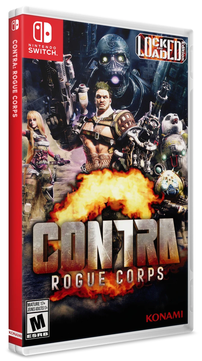 Contra Rogue Corps box art