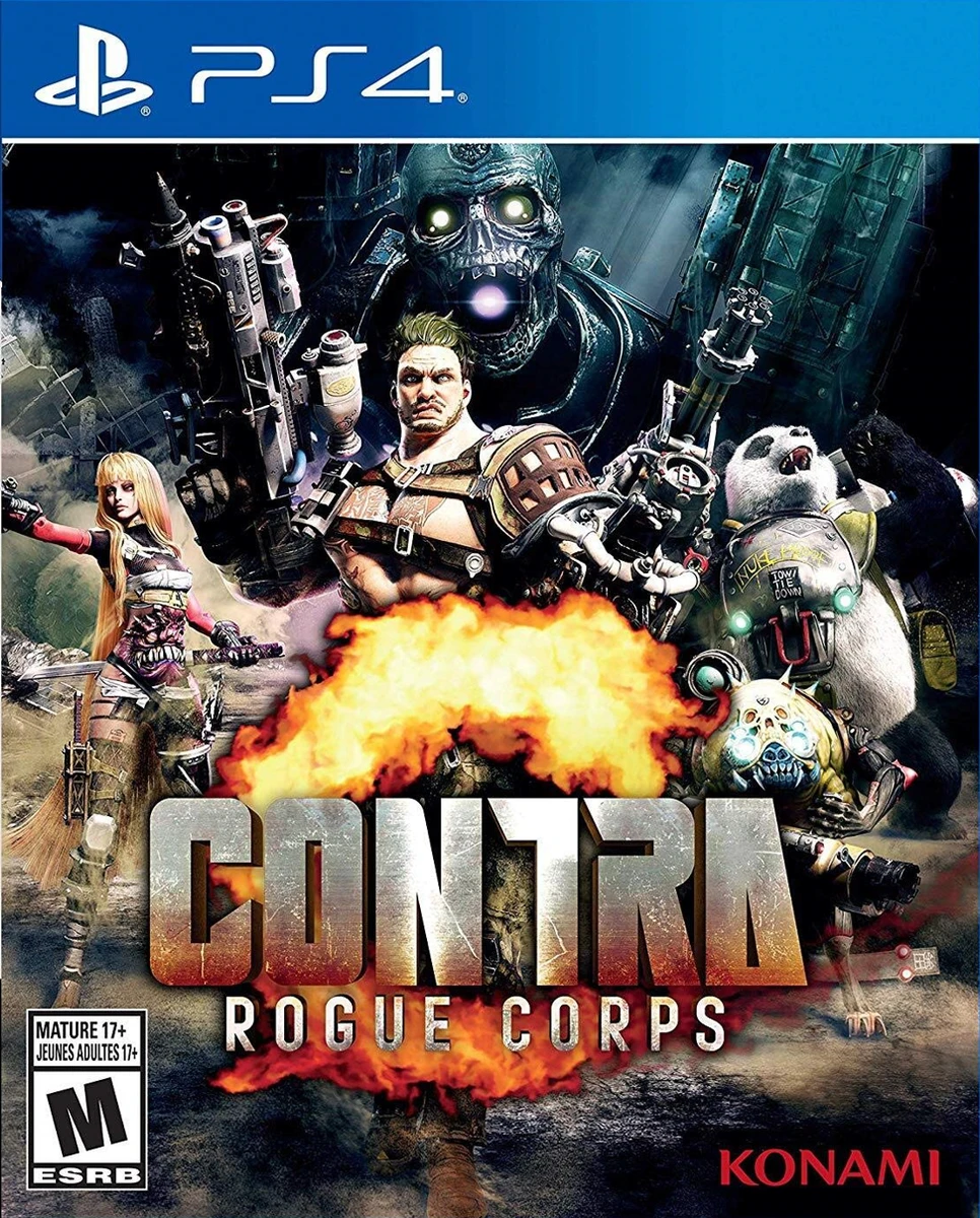 Contra Rogue Corps box art