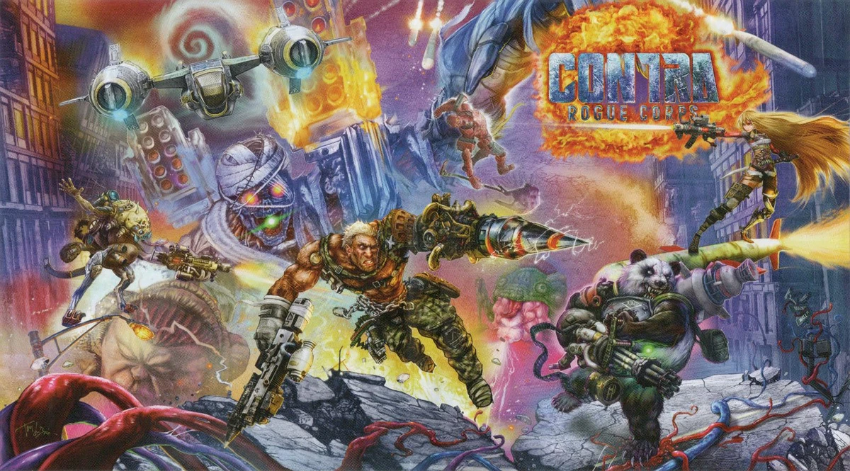 Contra Rogue Corps box art