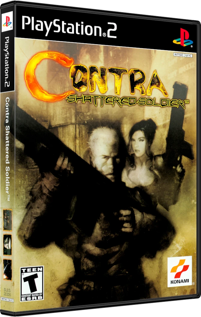 Contra Shattered Soldier box art