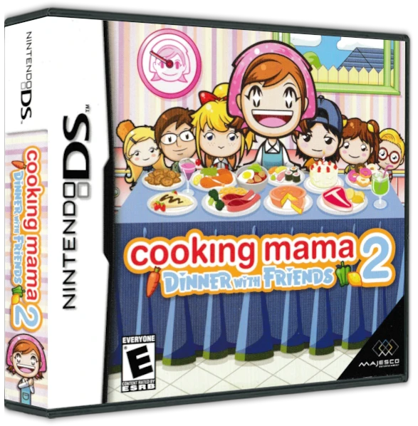 Cooking Mama 2 Dinner With Friends box art