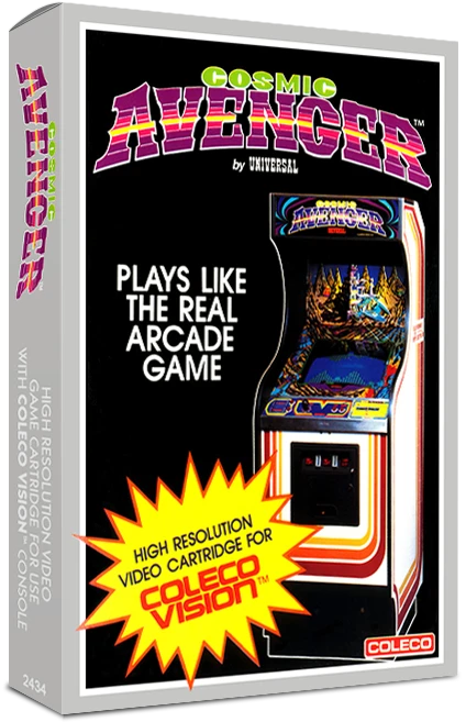 Cosmic Avenger box art