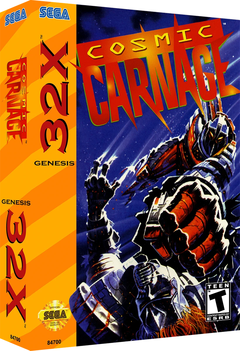 Cosmic Carnage box art