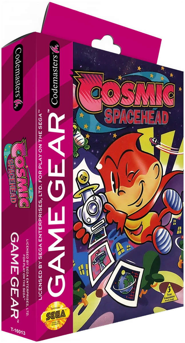 Cosmic Spacehead box art