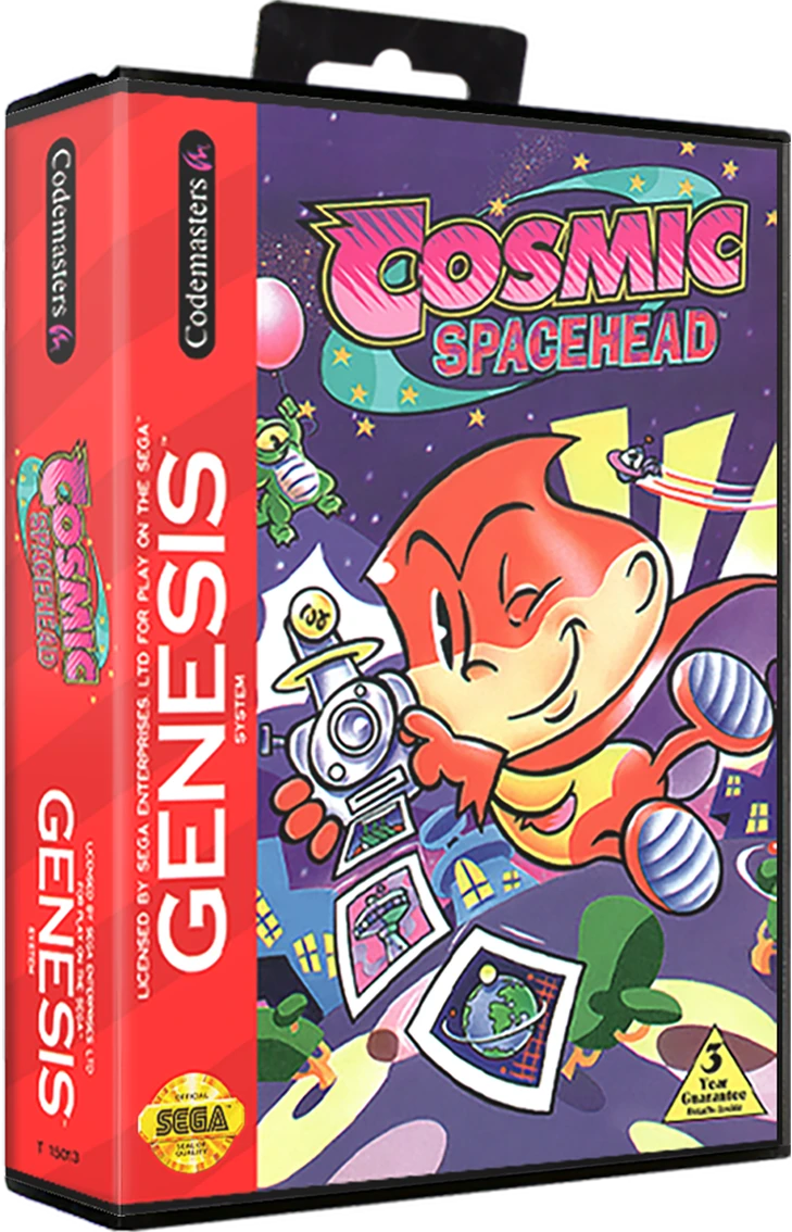 Cosmic Spacehead box art
