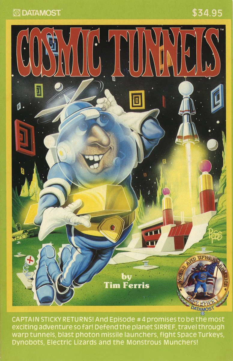 Cosmic Tunnels box art