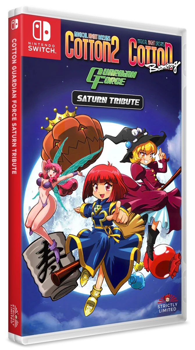 Cotton Guardian Force: Saturn Tribute box art