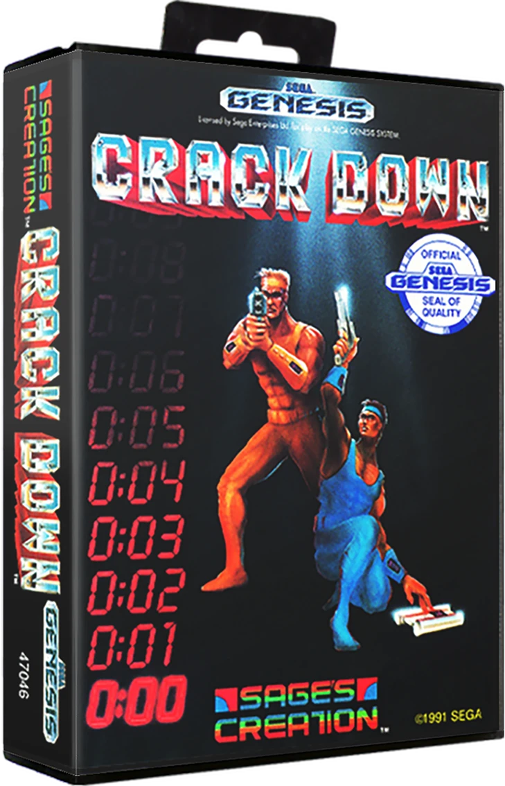 Crack Down box art