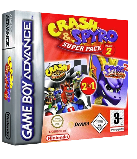 Crash & Spyro Super Pack Volume 2 box art