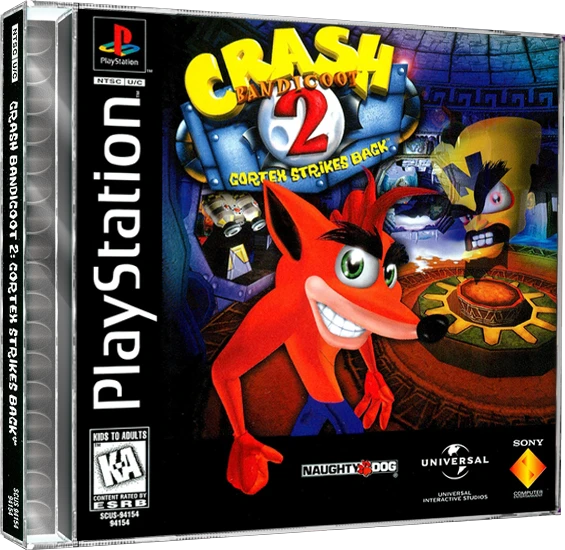 Crash Bandicoot 2 Cortex Strikes Back [Greatest Hits] box art
