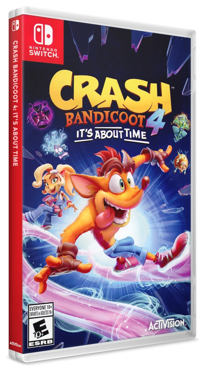 Crash Bandicoot 4: It's About Time box art