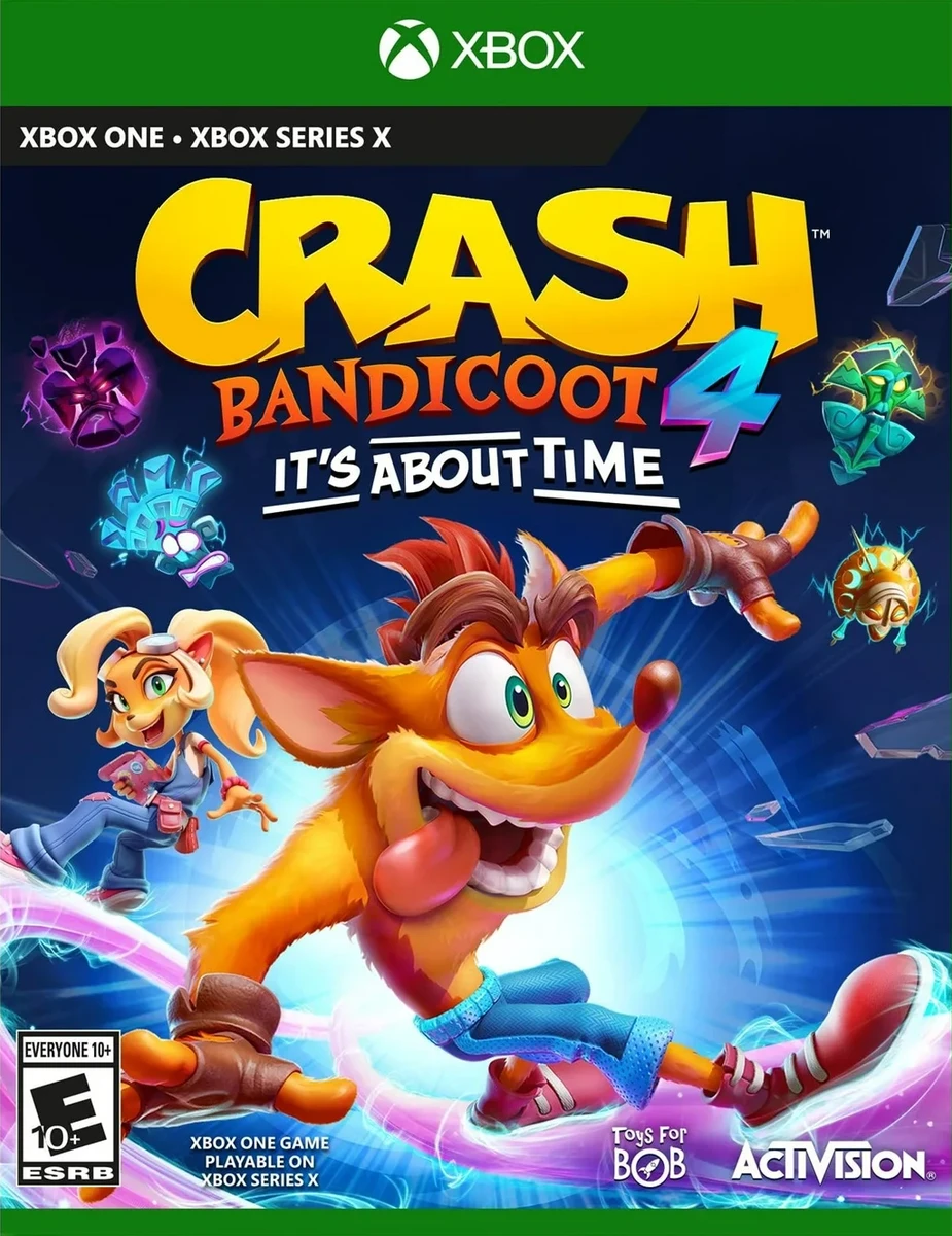 Crash Bandicoot 4: It's About Time box art