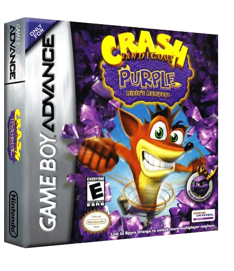 Crash Bandicoot Advance: Wakuwaku Tomodachi Daisakusen box art