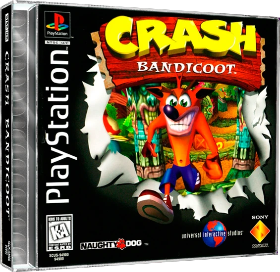 Crash Bandicoot box art