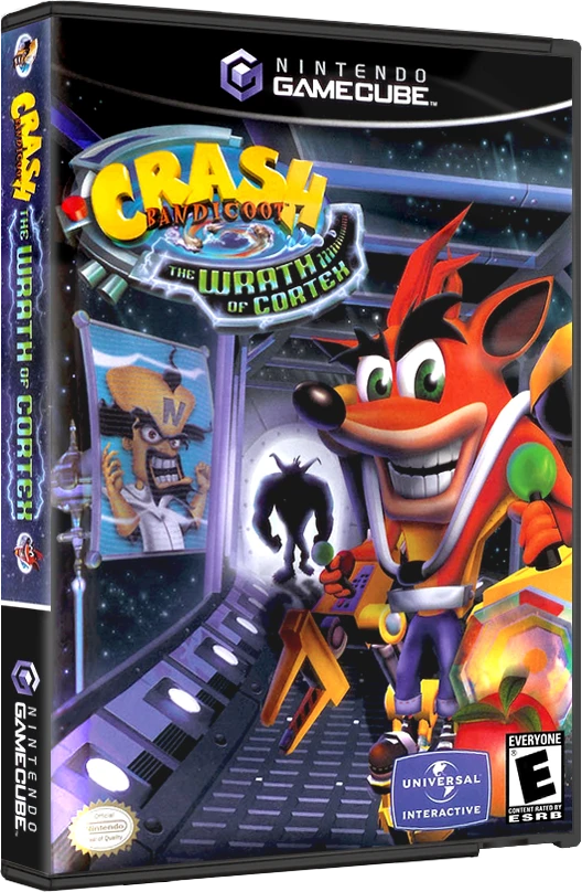 Crash Bandicoot The Wrath of Cortex box art