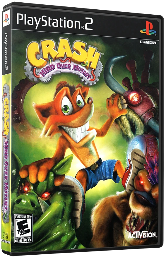 Crash Mind over Mutant box art