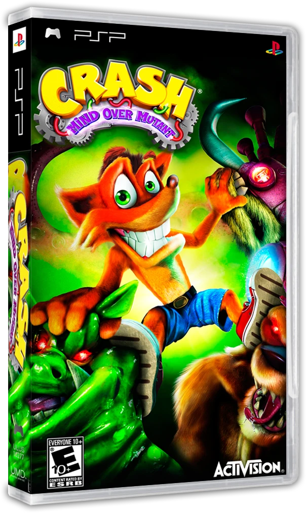 Crash Mind Over Mutant box art