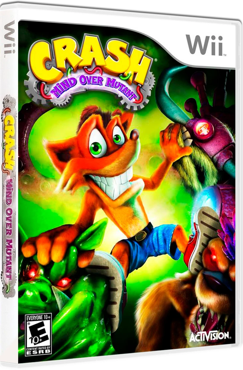 Crash Mind Over Mutant box art