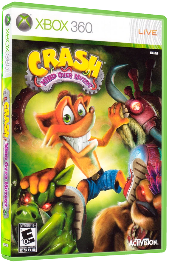 Crash Mind Over Mutant box art