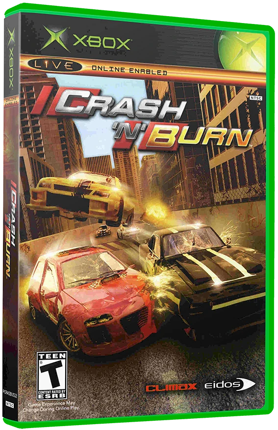 Crash 'n' Burn box art