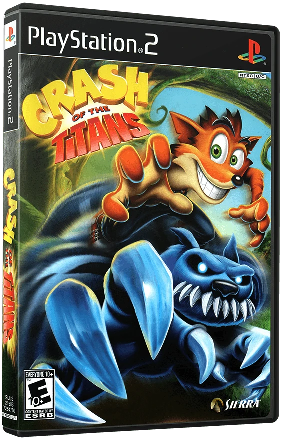 Crash of the Titans box art