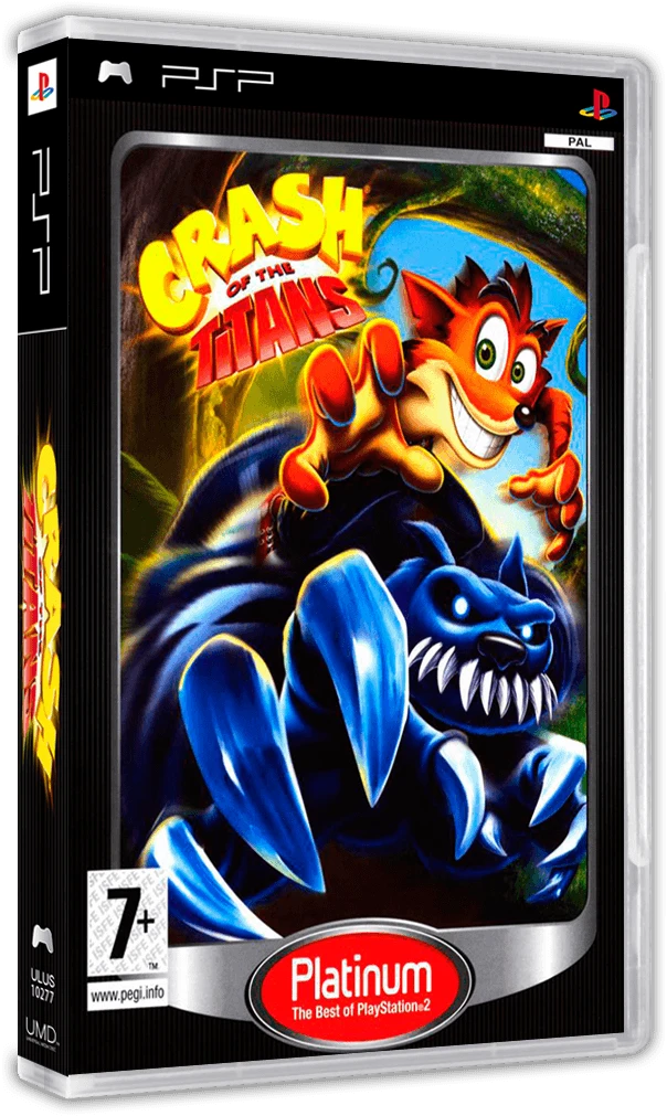 Crash of the Titans box art