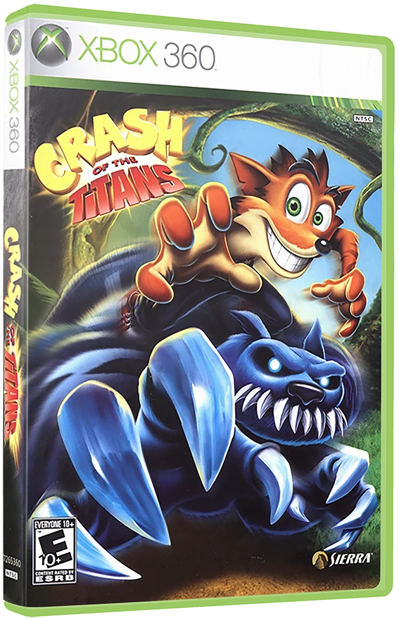 Crash of the Titans box art