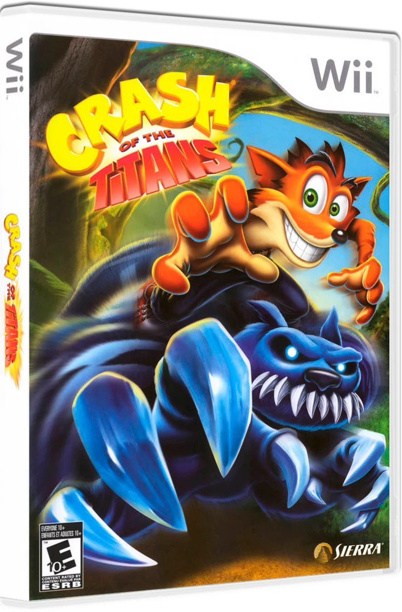 Crash of the Titans box art